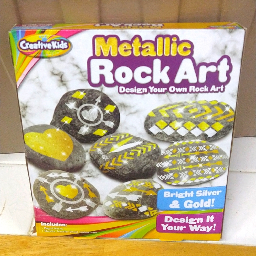 Metallic Rock Art From Creative Kids 2LBS